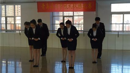 禮儀作伴添風采 文明花開滿校園——青島旅游學校2018級禮儀操比賽圓滿舉行